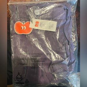 Cider 100% polyester 1XL purple casual pants